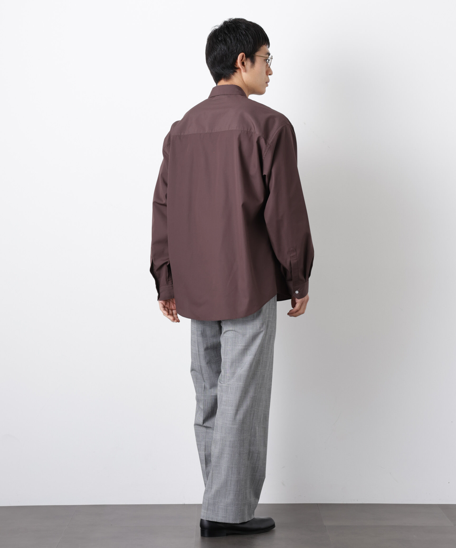 nano･universe「「大人のワイドシャツ」レギュラーカラー 長袖」|シャツ・ブラウス|