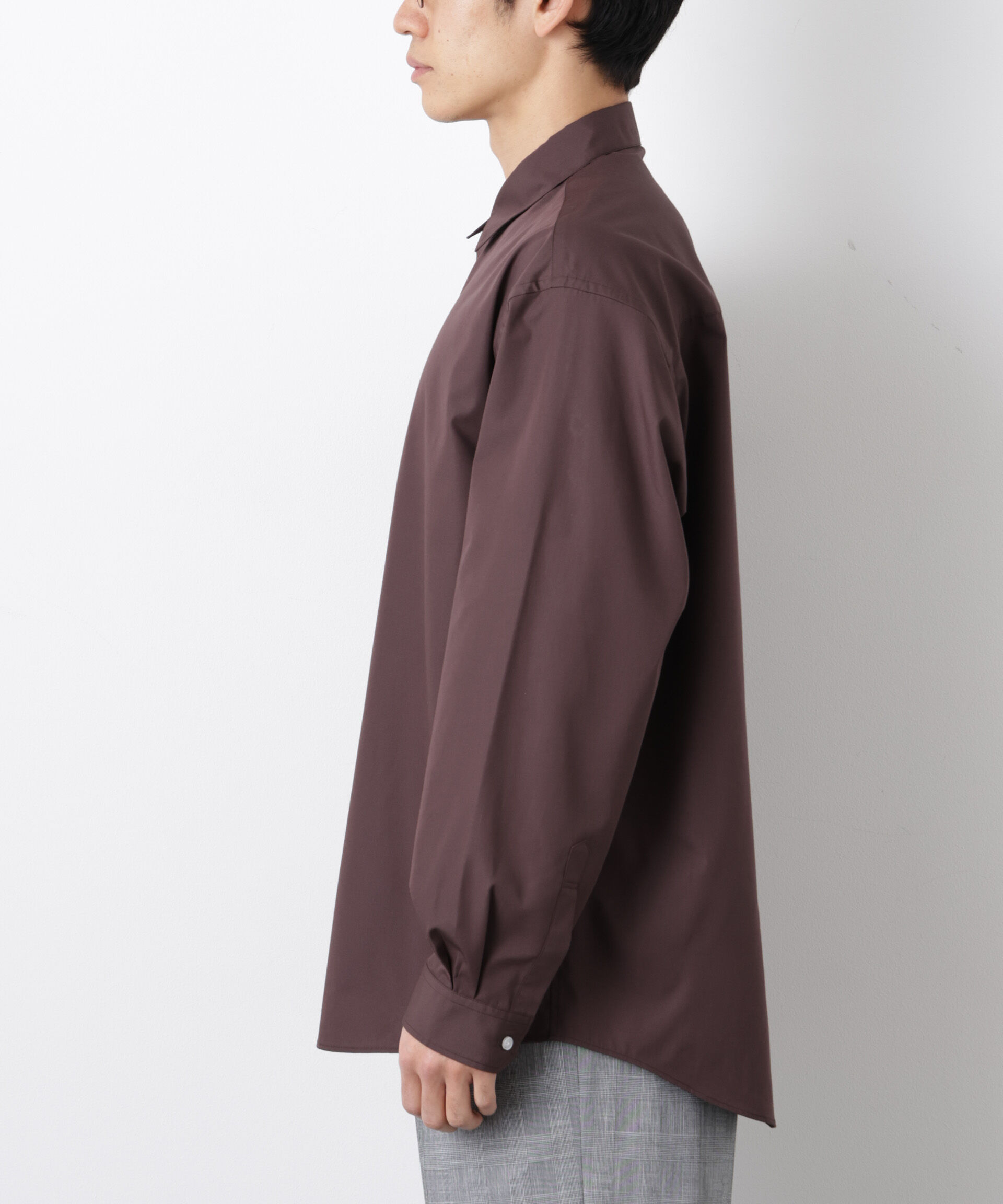 nano･universe「「大人のワイドシャツ」レギュラーカラー 長袖」|シャツ・ブラウス|