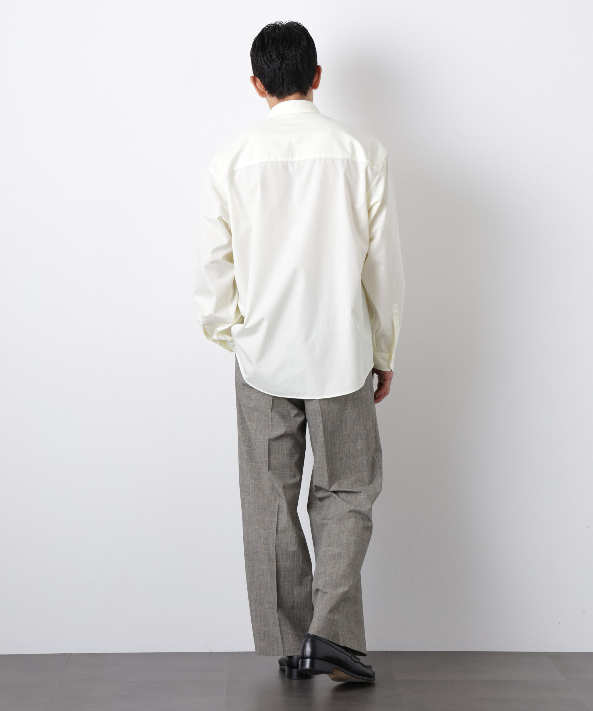 nano･universe「「大人のワイドシャツ」レギュラーカラー 長袖」|シャツ・ブラウス|