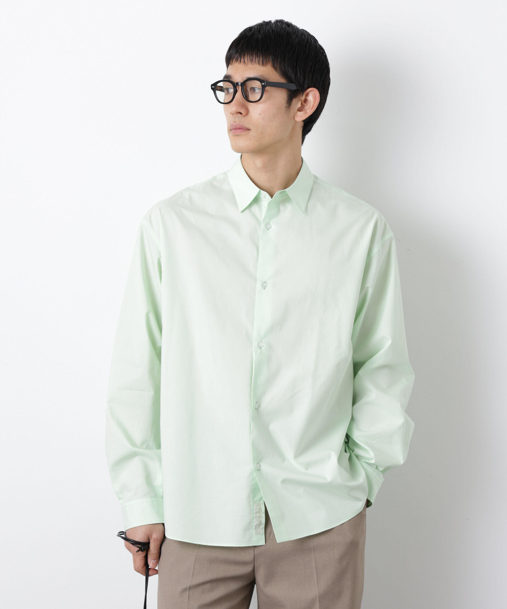 nano･universe「「大人のワイドシャツ」レギュラーカラー 長袖」|シャツ・ブラウス|