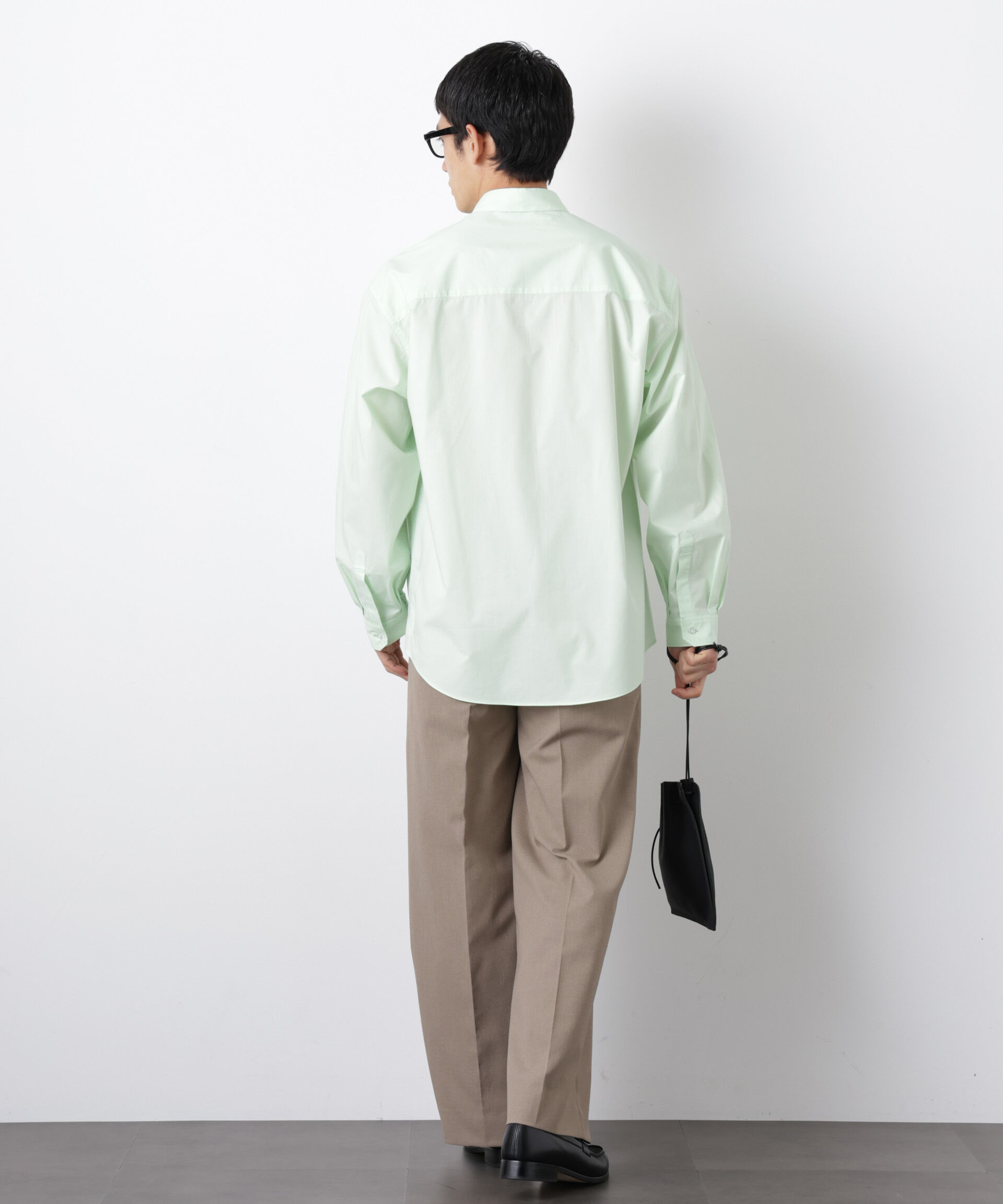 nano･universe「「大人のワイドシャツ」レギュラーカラー 長袖」|シャツ・ブラウス|