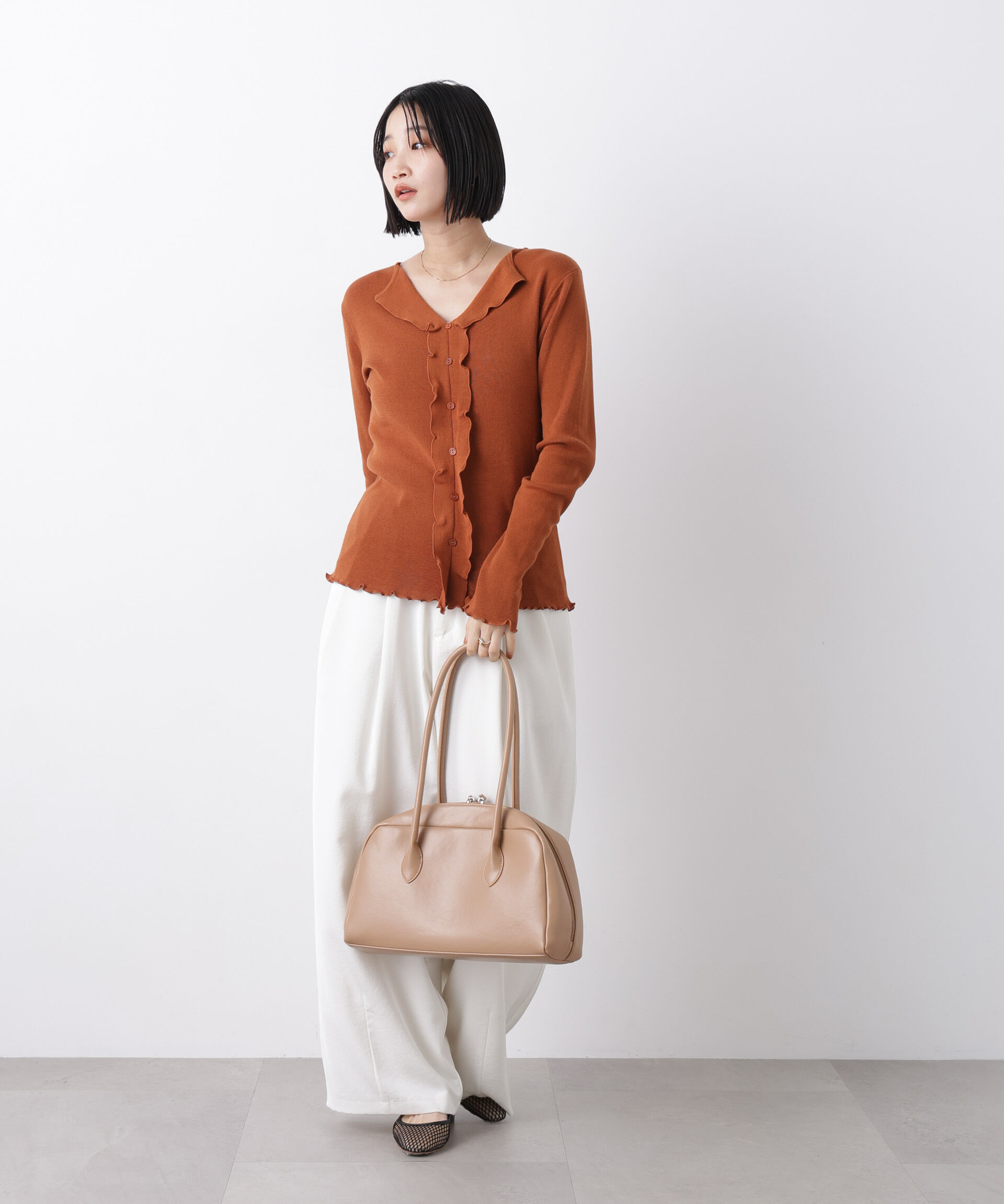 nano･universe「横型ボストンバッグ」|ショルダー・メッセンジャー|