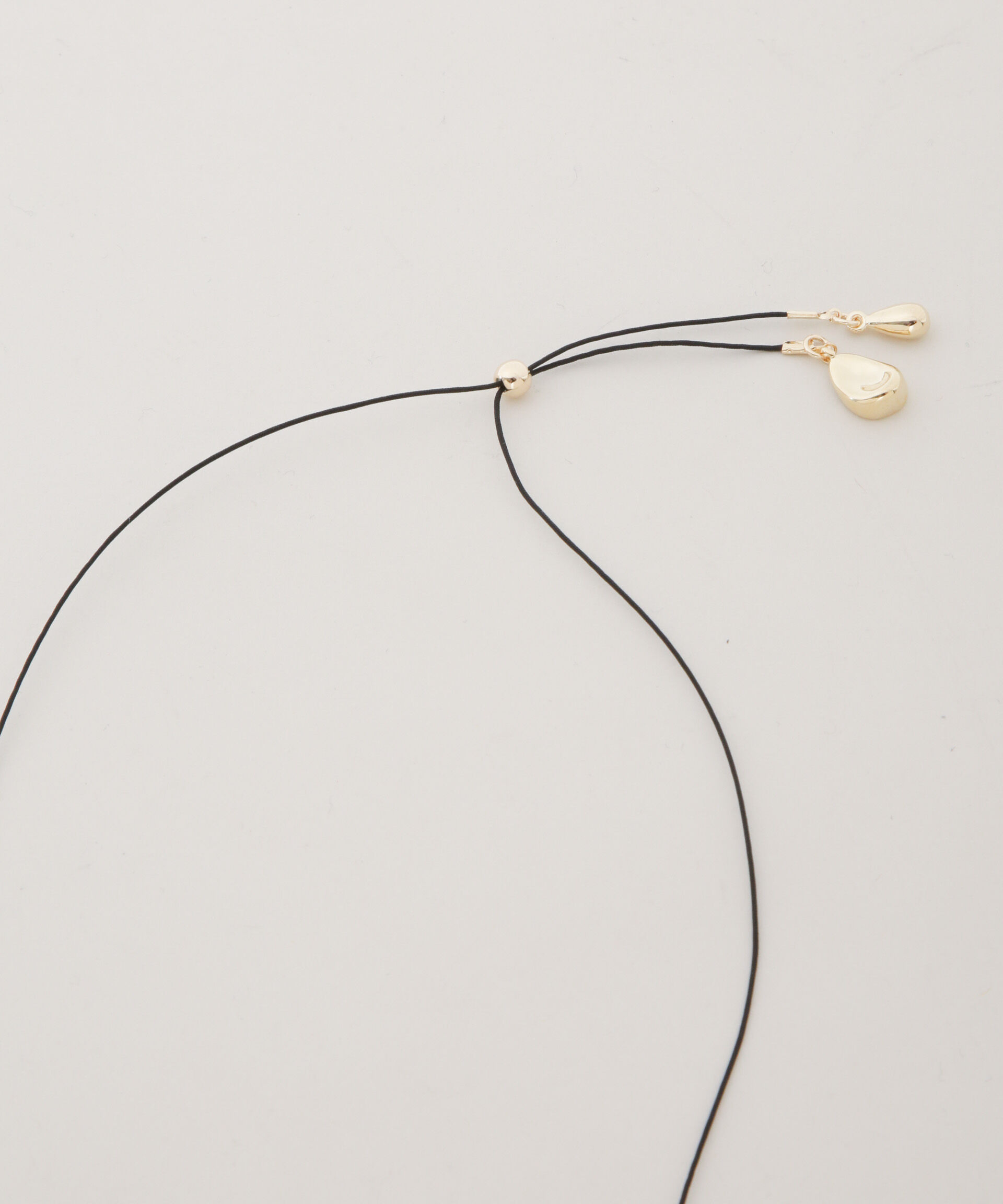 nano･universe「長さ調整可アジャスターコードネックレス」|ネックレス|