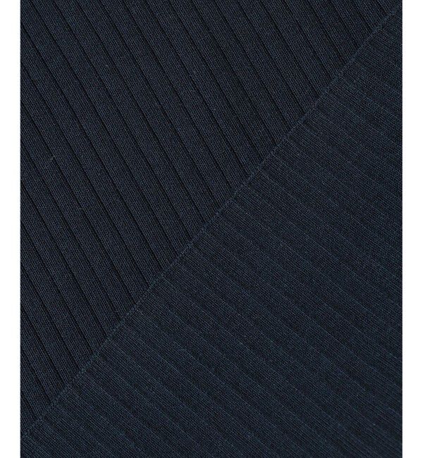 23区「【洗える】コンパクトリブ スクエアネック カットソー」|Tシャツ・カットソー|