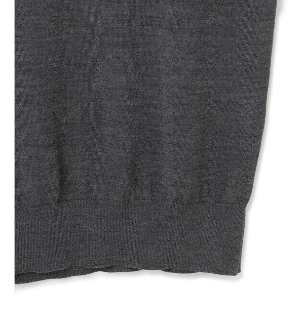 23区「【洗える】サステナブルウール 半袖 ニット」|ニット・セーター|