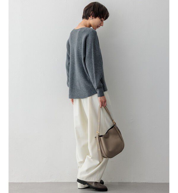 23区「ナチュラルストレッチサキソニー バレル パンツ」|その他|