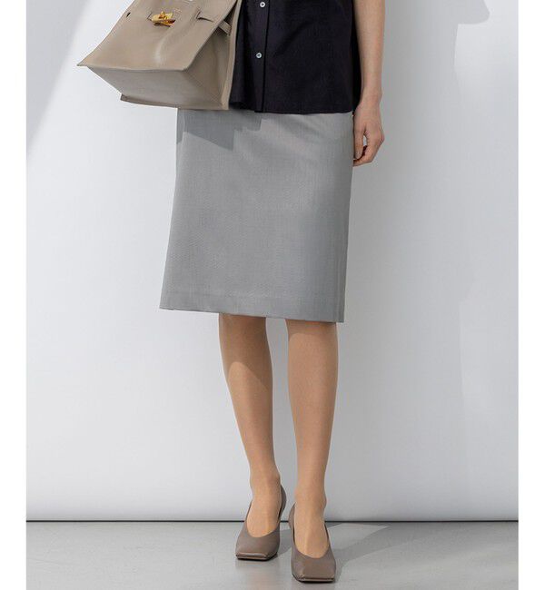 23区「【セットアップ対応】ストレッチシャンブレー タイト スカート」|スカート|ﾗｲﾄｸﾞﾚ