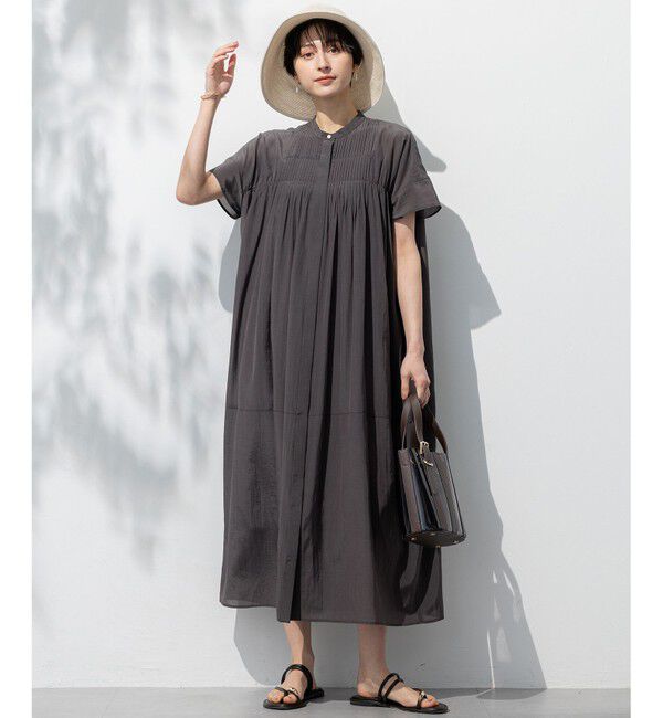 23区「【接触冷感/速乾性/洗える】エアリーブライトローン ワンピース」|ワンピース|