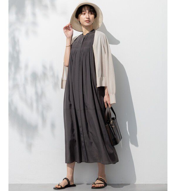 23区「【接触冷感/速乾性/洗える】エアリーブライトローン ワンピース」|ワンピース|