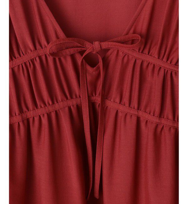 any SiS「【洗える】 ギャザーテント ブラウス」|シャツ・ブラウス|