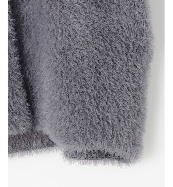 ANY SIS「フェザーニット ジャケット」|カーディガン|