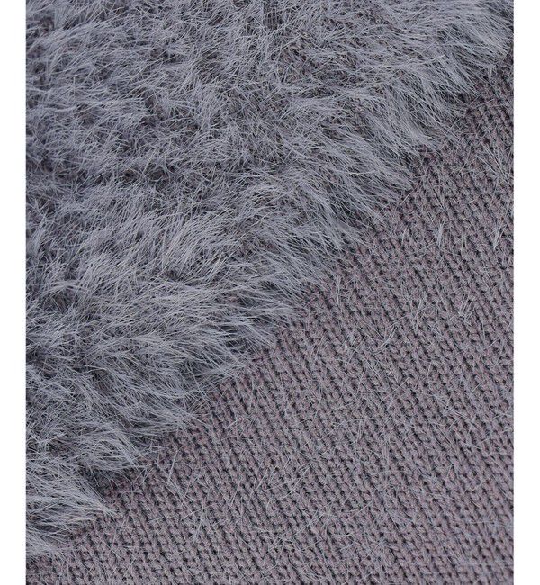 ANY SIS「フェザーニット ジャケット」|カーディガン|