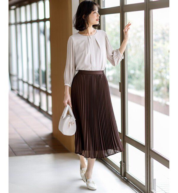 ANY SIS「エアリープリーツ スカート」|スカート|