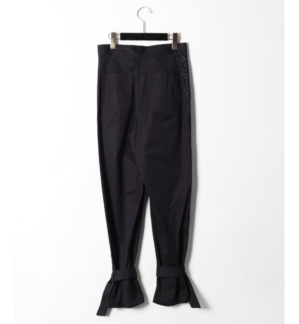 GRACE CONTINENTAL「サイドレースパンツ」|チノ|