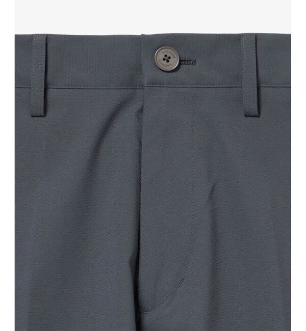 LACOSTE「撥水 オックスフォード ストレッチ センタークリース スラックス」|スラックス|