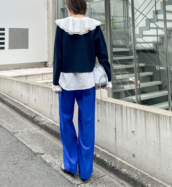 NOLLEY'S「ウォッシャブルドライツイルワイドパンツ」|その他|