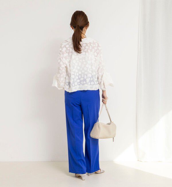 NOLLEY'S「ウォッシャブルドライツイルワイドパンツ」|その他|