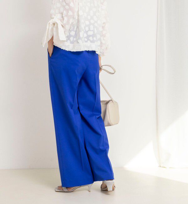 NOLLEY'S「ウォッシャブルドライツイルワイドパンツ」|その他|