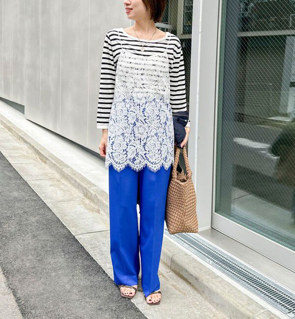 NOLLEY'S「ウォッシャブルドライツイルワイドパンツ」|その他|