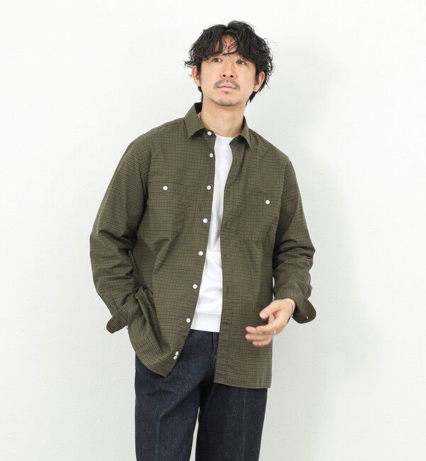 NOLLEY'S goodman「ダブルポケットオーバーシャツ 26SS」|シャツ・ブラウス|