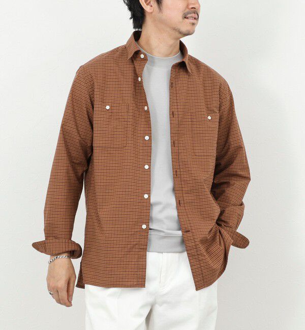 NOLLEY'S goodman「ダブルポケットオーバーシャツ 26SS」|シャツ・ブラウス|