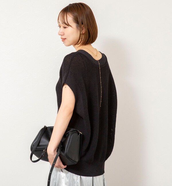 NOLLEY'S「【WEB限定】《手洗い可能》ペーパーヤーン2WAYベスト」|ベスト・ジレ|