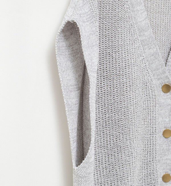 NOLLEY'S「【WEB限定】《手洗い可能》ペーパーヤーン2WAYベスト」|ベスト・ジレ|