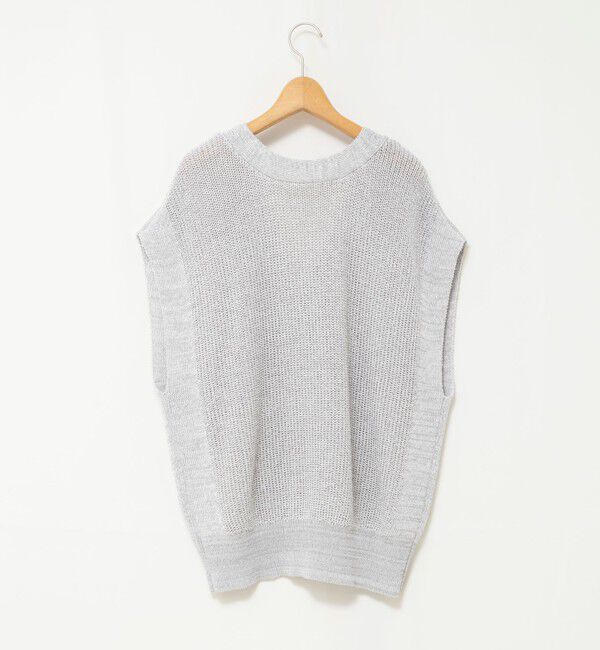 NOLLEY'S「【WEB限定】《手洗い可能》ペーパーヤーン2WAYベスト」|ベスト・ジレ|