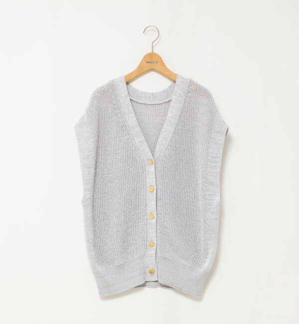 NOLLEY'S「【WEB限定】《手洗い可能》ペーパーヤーン2WAYベスト」|ベスト・ジレ|