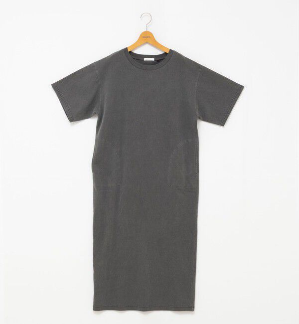 NOLLEY'S「ウォッシャブルピグメント加工カットソーマキシ丈ワンピース」|ワンピース|