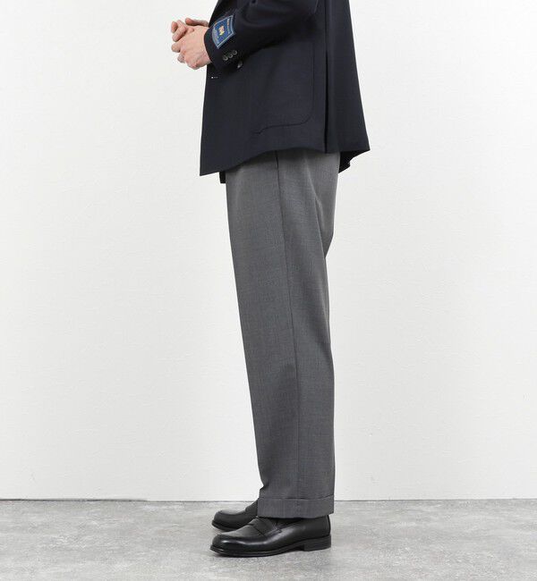 NOLLEY'S goodman「ウォッシャブルウールワイドスラックス 26SS」|スラックス|