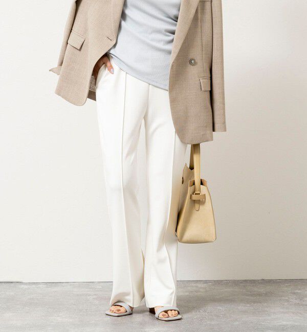 NOLLEY'S sophi「ウォッシャブルカットジョーゼットスリットパンツ」|その他|