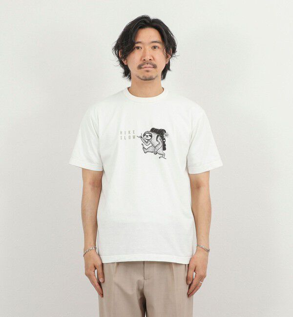 NOLLEY'S goodman「別注 ナマケモノ プリントTシャツ 26SS」|Tシャツ・カットソー|