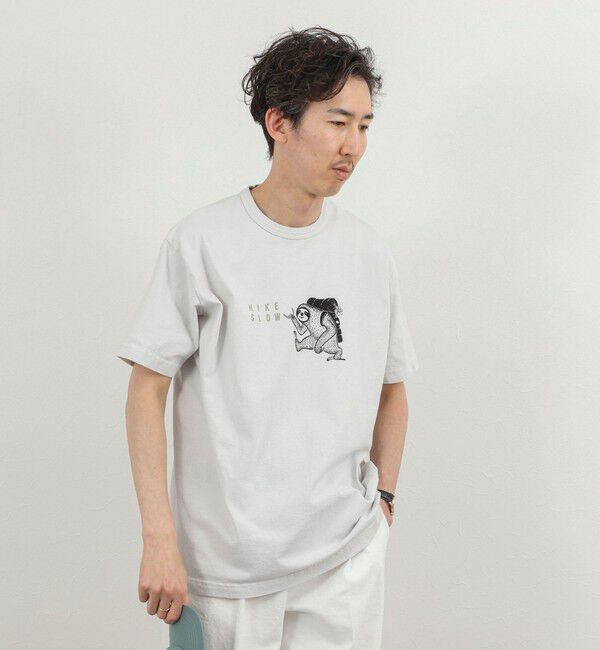 NOLLEY'S goodman「別注 ナマケモノ プリントTシャツ 26SS」|Tシャツ・カットソー|