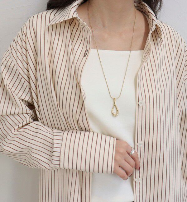 fredy emue「ステンレスドロップトップネックレス」|ネックレス|