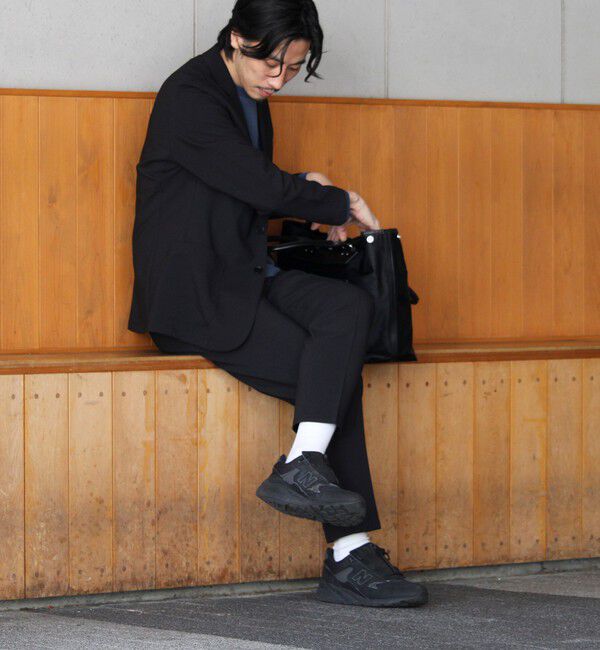 GLOSTER「【セットアップ対応】リネンタッチドビーイージーパンツ」|チノ|