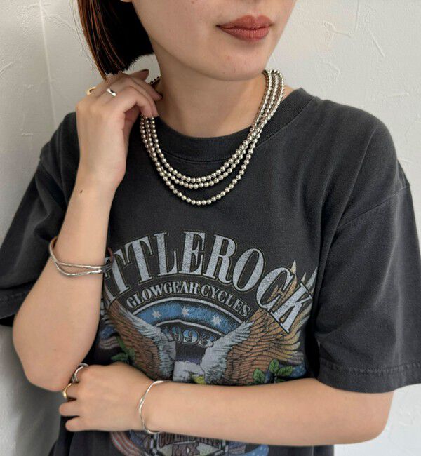 fredy emue「パール/メタルマルチロングネックレス」|ネックレス|