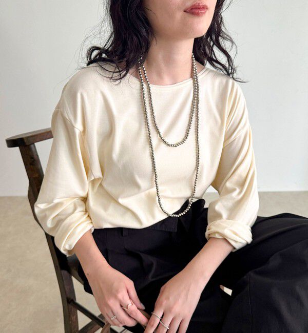 fredy emue「パール/メタルマルチロングネックレス」|ネックレス|