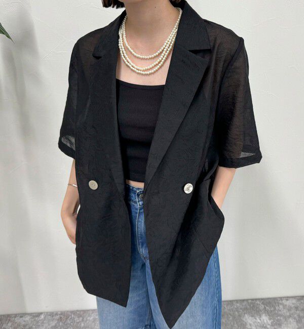 fredy emue「パール/メタルマルチロングネックレス」|ネックレス|