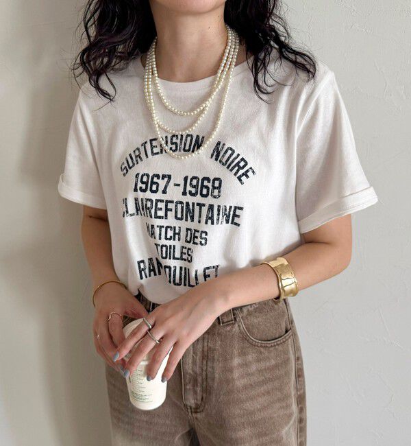 fredy emue「パール/メタルマルチロングネックレス」|ネックレス|