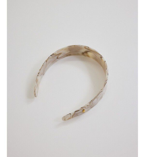 SALON adam et rope'「【MALUS /マリュス】カチューシャ LARGE」|カチューシャ|ホワイト系(12)