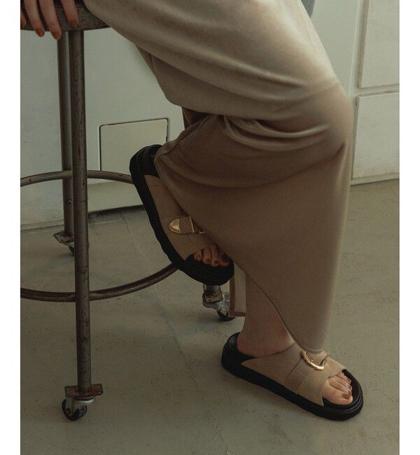 SALON adam et rope'「トリアセベロアナロースカート / セットアップ対応」|スカート|