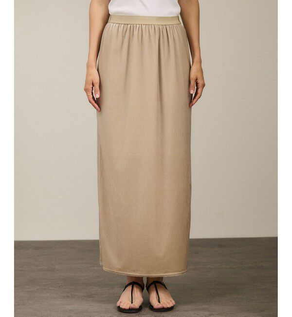 SALON adam et rope'「トリアセベロアナロースカート / セットアップ対応」|スカート|