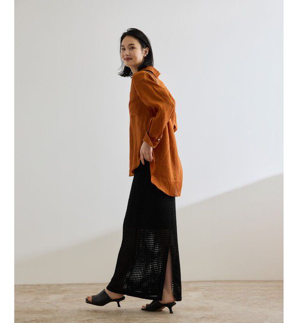 ROPE「ラメメッシュスカート/セットアップ対応」|スカート|