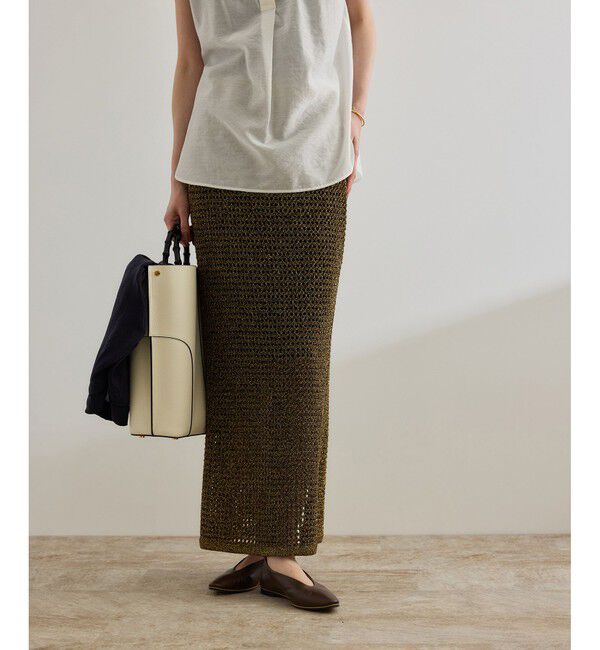 ROPE「ラメメッシュスカート/セットアップ対応」|スカート|