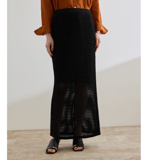 ROPE「ラメメッシュスカート/セットアップ対応」|スカート|