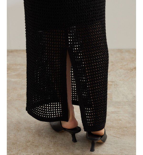 ROPE「ラメメッシュスカート/セットアップ対応」|スカート|