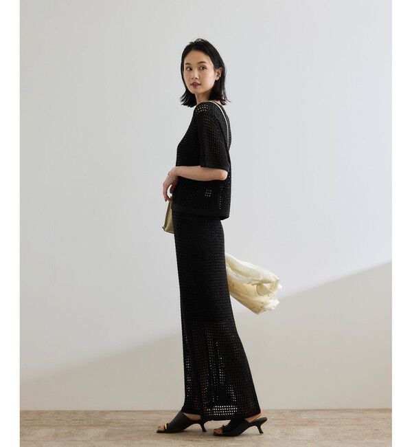 ROPE「ラメメッシュスカート/セットアップ対応」|スカート|