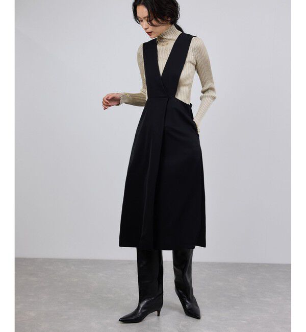 ROPE「トリアセテート ジャンパースカート/イージーケア」|ワンピース|