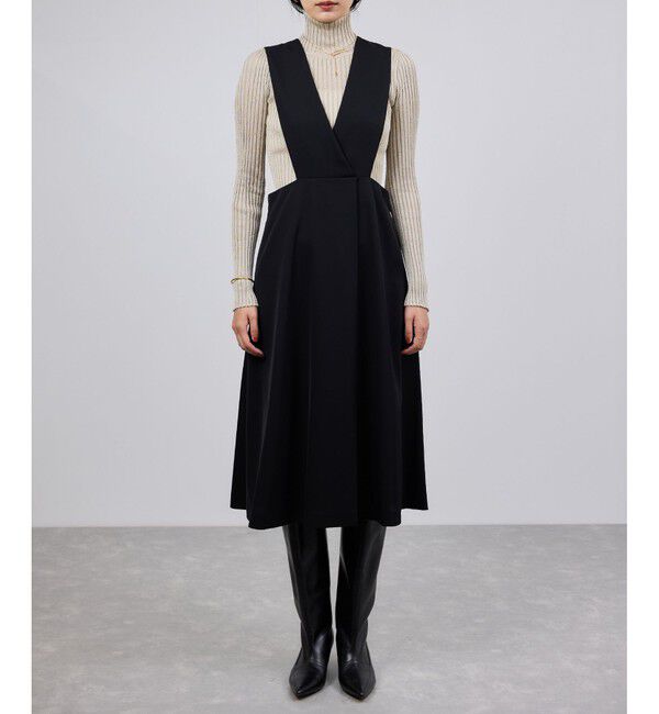 ROPE「トリアセテート ジャンパースカート/イージーケア」|ワンピース|